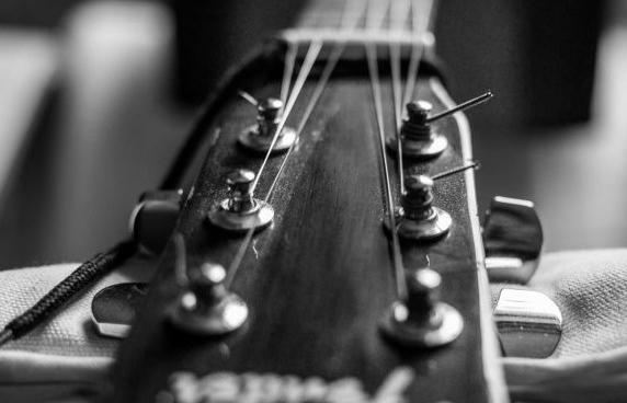 Foto Gitarrenhals Symbol